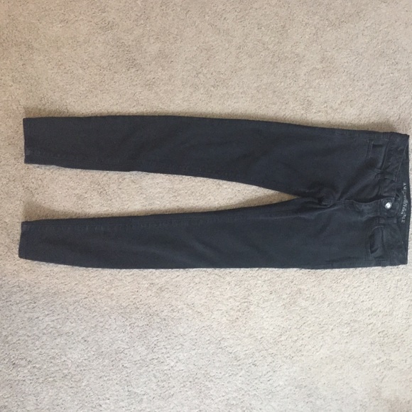 AEO Black Jeggings size 4 - Picture 1 of 4